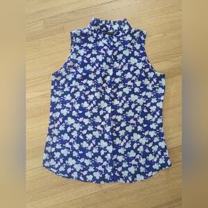 Banana Republic Floral Sleeveless Top